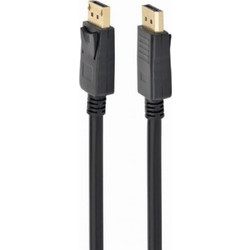 Cablexpert Καλώδιο DisplayPort 1.2 to DisplayPort Male 5m Black CC-DP2-5M