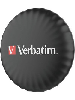 Verbatim My Finder Coin Bluetooth Anti-Lost Tracker Apple Find My Black 1 Pack