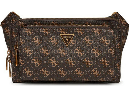 Guess Milano Τσαντάκι Μέσης Καφέ HMMILOP5214