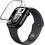 AMAZINGTHING Radix Θήκη Σιλικόνης Tempered Glass για Apple Watch 10 46mm Διαφανής