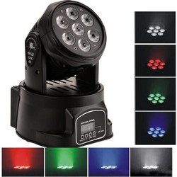 Smart Rainbow LM-70 Φωτορυθμικό Προβολέας LED DMX με Ρομποτική Κεφαλή RGBW