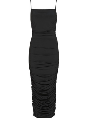 Michael Kors Midi Καλοκαιρινό Φόρεμα για Γάμο / Βάπτιση Μαύρο MS582MIH6J-001
