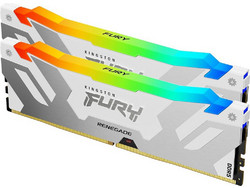 Kingston Fury Renegade RGB 48GB (2X24GB) DDR5 RAM 8000MHz C38 White