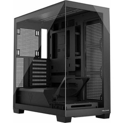 Modecom Volcano Stellar Black Midi Tower Κουτί Υπολογιστή RGB με Πλαϊνό Παράθυρο