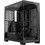 Modecom Volcano Stellar Black Midi Tower Κουτί Υπολογιστή RGB με Πλαϊνό Παράθυρο