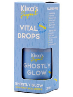 Kika's Project Ghostly Glow Ενυδατικό Serum Προσώπου για Λάμψη με AHA 30ml