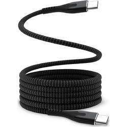 Statik MagStack Pro Braided USB-C to USB-C 2m Black PUP-0550-6FT-CC