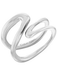 Calvin Klein Γυναικείο Δαχτυλίδι από Ατσάλι Ασημί 35000751