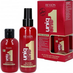Revlon Uniq One All In One Classic Σετ Θεραπείας Μαλλιών Σαμπουάν 100ml + Treatment 150ml