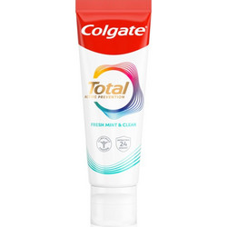 Colgate Total Fresh Mint & Clean Οδοντόκρεμες κατά της Ουλίτιδας & της Πλάκας 2x75ml