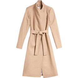 Ted Baker Rose Γυναικείο Ημίπαλτο Μάλλινο Μπεζ 249306