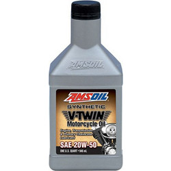 AMSOIL V-Twin Συνθετικό Λάδι Μηχανής 4T 20W-50 946ml