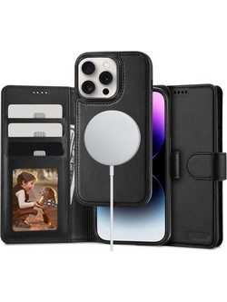 Tech-Protect Wallet Magsafe Book Black (iPhone 16 Pro Max)