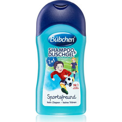 Bubchen Sport'n Fun Παιδικό Σαμπουάν & Αφρόλουτρο για Επανόρθωση 50ml
