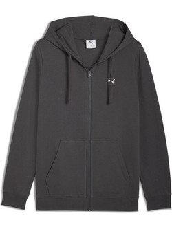 Puma Ανδρική Ζακέτα Φούτερ με Κουκούλα και Φερμουάρ Ανθρακί 688255-44