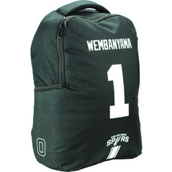 Back Me UP NBA Wenbanyama Σχολική Τσάντα Πλάτης Δημοτικού Μαύρη 378-11032
