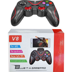 Justnote V8 Controller για PC PS3 Android & iOS Black