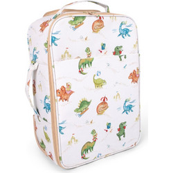 Filibabba Dino Beach 108.00479 Παιδική Βαλίτσα Καμπίνας 40x30x15cm με 2 Ρόδες Λευκή