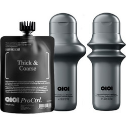 Qiqi Σετ Περιποίησης Μαλλιών Thick & Coarse Hair Controller 150gr + Conditioner 300ml + Σαμπουάν 300ml