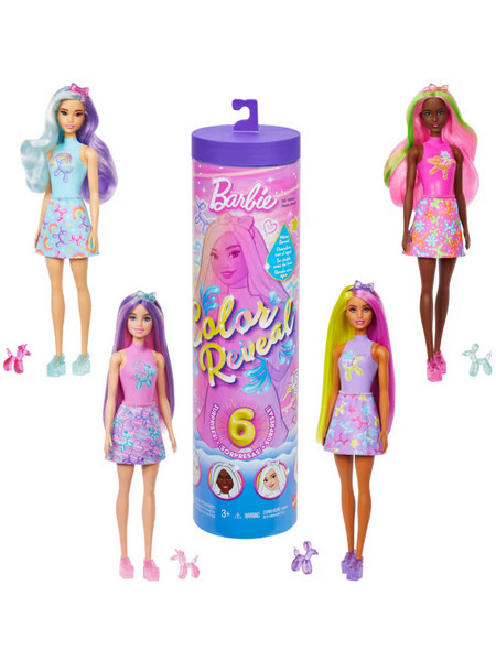 Mattel Barbie Color Reveal Balloon Animals Series Διάφορα Σχέδια