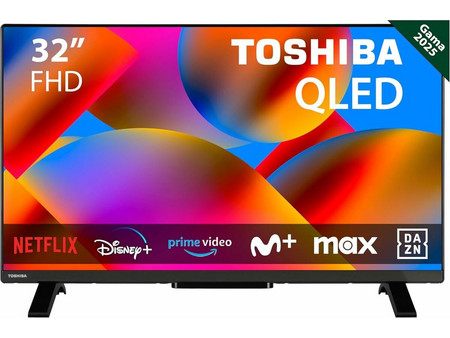Toshiba 32QV2F63DG Smart Τηλεόραση 32" Full HD QLED HDR (2024)