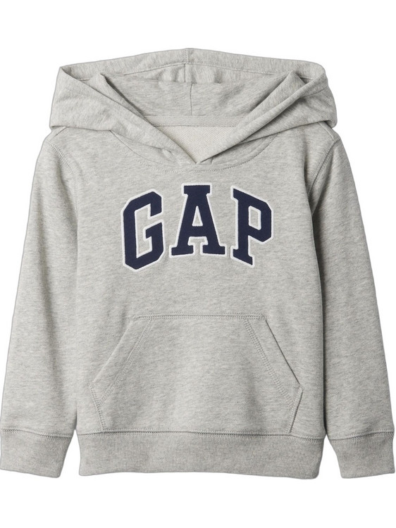 Gap Παιδικό Φούτερ με Κουκούλα Γκρι 840831000