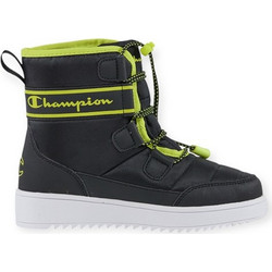 Champion Παιδικά Μποτάκια Χιονιού Μαύρα Lime S32918-KK003