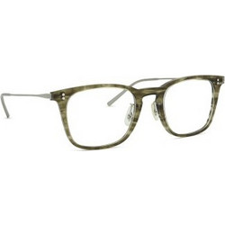 Oliver OV5543 1735 Ανδρικός Σκελετός Γυαλιών Οράσεως Μεταλλικός Ασημί Πράσινος