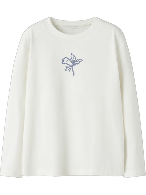 Name It Παιδικό T-Shirt Μακρυμάνικο Λευκό 13248144