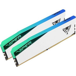 Patriot Viper Elite 5 Ultra 64GB (2X32GB) DDR5 RAM 6400MHz C32 White VEU564G6432K