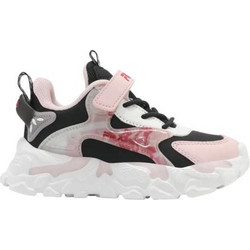 Fila Memory Musha 2 Παιδικά Sneakers Μαύρα Ροζ 7YF53006-090