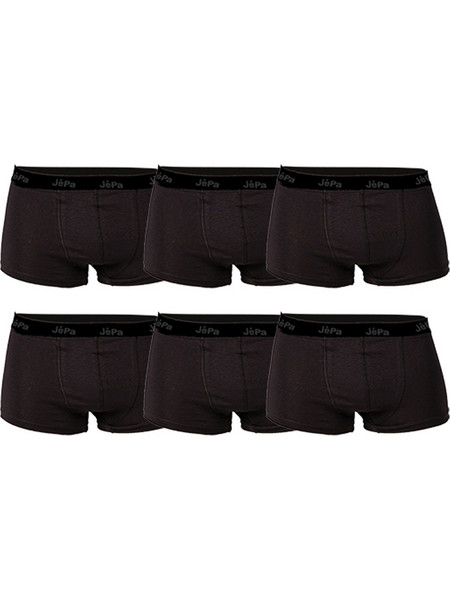 Jepa Ανδρικά Μποξεράκια Σετ 6Pack Μαύρα 307628-5579