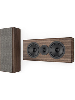 Acoustic Energy 307-2 Ηχείο Hi-Fi Κεντρικό 150W 3 Δρόμων Walnut