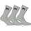 Fila Βαμβακερές Ανδρικές Κάλτσες Ψηλές Γκρι 3Pack F9000-400