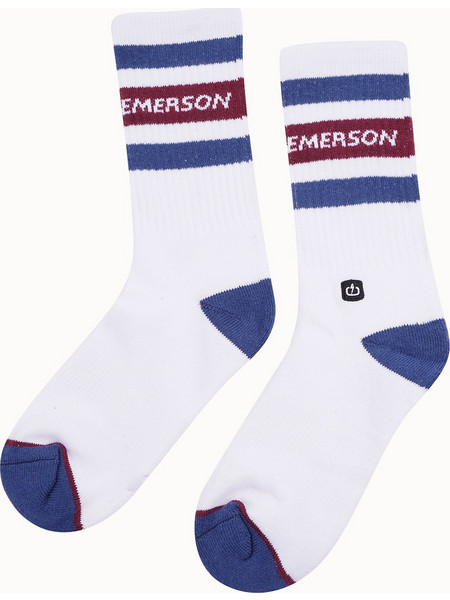 Emerson Ανδρικές Κάλτσες Ψηλές Λευκές 202.EU08.05
