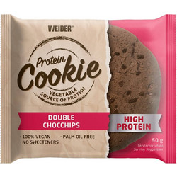 Weider Nutrition Protein Cookie Double Choc Chip 50gr 14τμχ