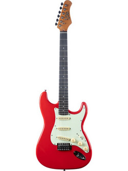 Eko Guitars ST300 Ηλεκτρική Κιθάρα ST Style με Μαγνήτες SSS Fiesta Red