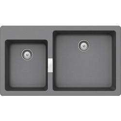 Schock Manhattan Cristalite Ένθετος Νεροχύτης Γρανίτη Ματ Croma 86x50cm 30291-1441