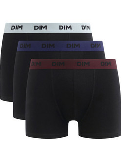Dim Ανδρικά Μποξεράκια Σετ 3Pack Μαύρα D005D