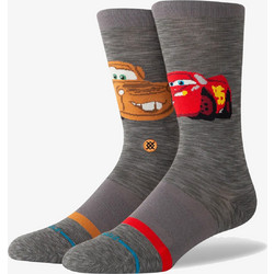 Stance Pixar Kachow Ανδρικές Κάλτσες Ψηλές με Σχέδια Γκρι A545D24KAC-DAG
