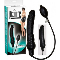 You2Toys Be Bizarre Blow-Me-Up Dildo 17cm Μαύρο
