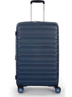 Dielle 100/60 Βαλίτσα Μεσαία 66x44x28cm με 4 Ρόδες Navy Μπλε