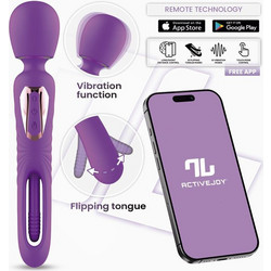 IntoYou Salma Wand Vibrator Δονητής Μασάζ για Ζευγάρια με App Control Μωβ
