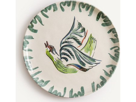LA Redoute Strazou Μπλε Πιάτα Γλυκού Κεραμικά 22.5cm 4τμχ 3614855771977