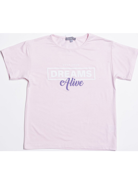 FunStrike Παιδικό T-Shirt Κοντομάνικο Ροζ S24718