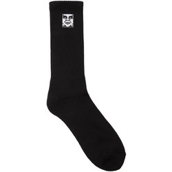 Obey Ανδρικές Κάλτσες Ψηλές Μαύρες 100260193-BLK