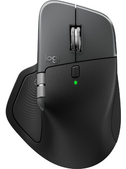 Logitech MX Master 4 for Mac Ασύρματο Bluetooth Ποντίκι Space Black
