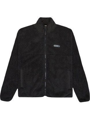 Element Ανδρική Ζακέτα Fleece με Φερμουάρ Μαύρη ELYJK00223-FBK