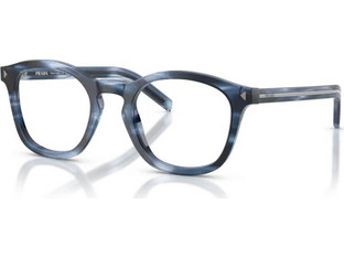 Prada PRC04V 26F1O1 Ανδρικός Σκελετός Γυαλιών Οράσεως Κοκάλινος Μαύρος