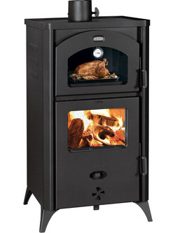 Prity FGR D Ατσάλινη Ξυλόσομπα με Φούρνο 14.5kW